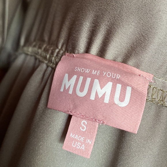 Show me your Mumu Madi Gown Bridesmaid Dress - Picture 4 of 6